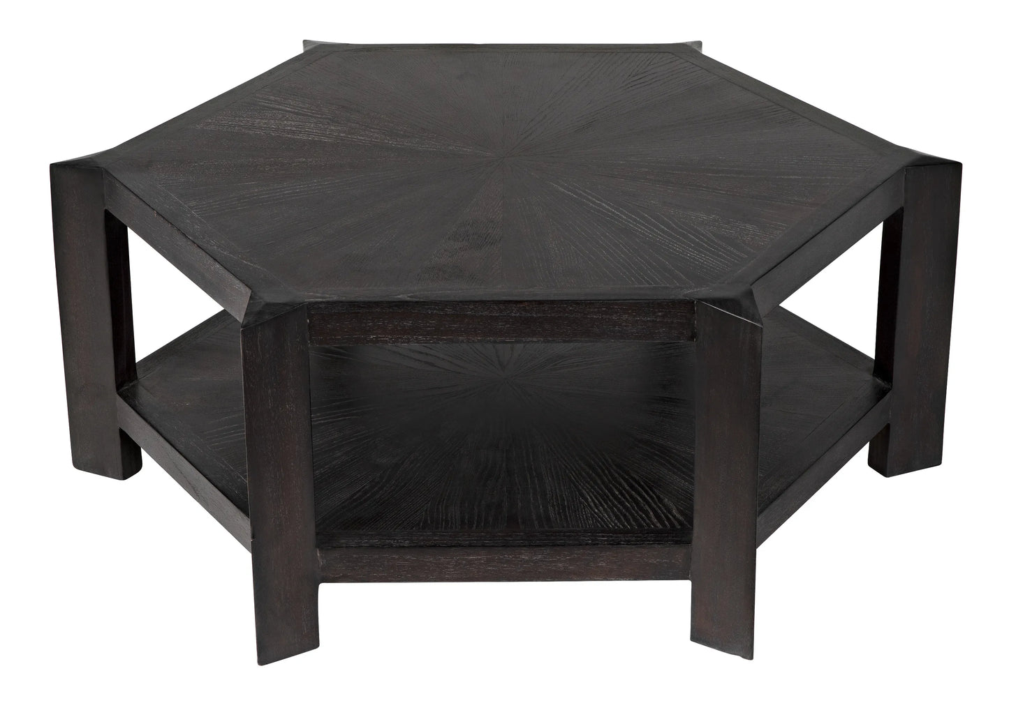 Yuhuda coffee table, sombre finish