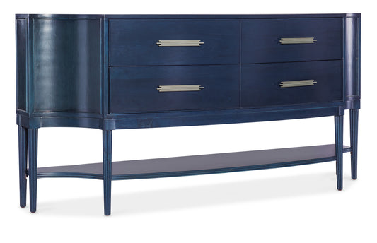 Melange mazarine credenza