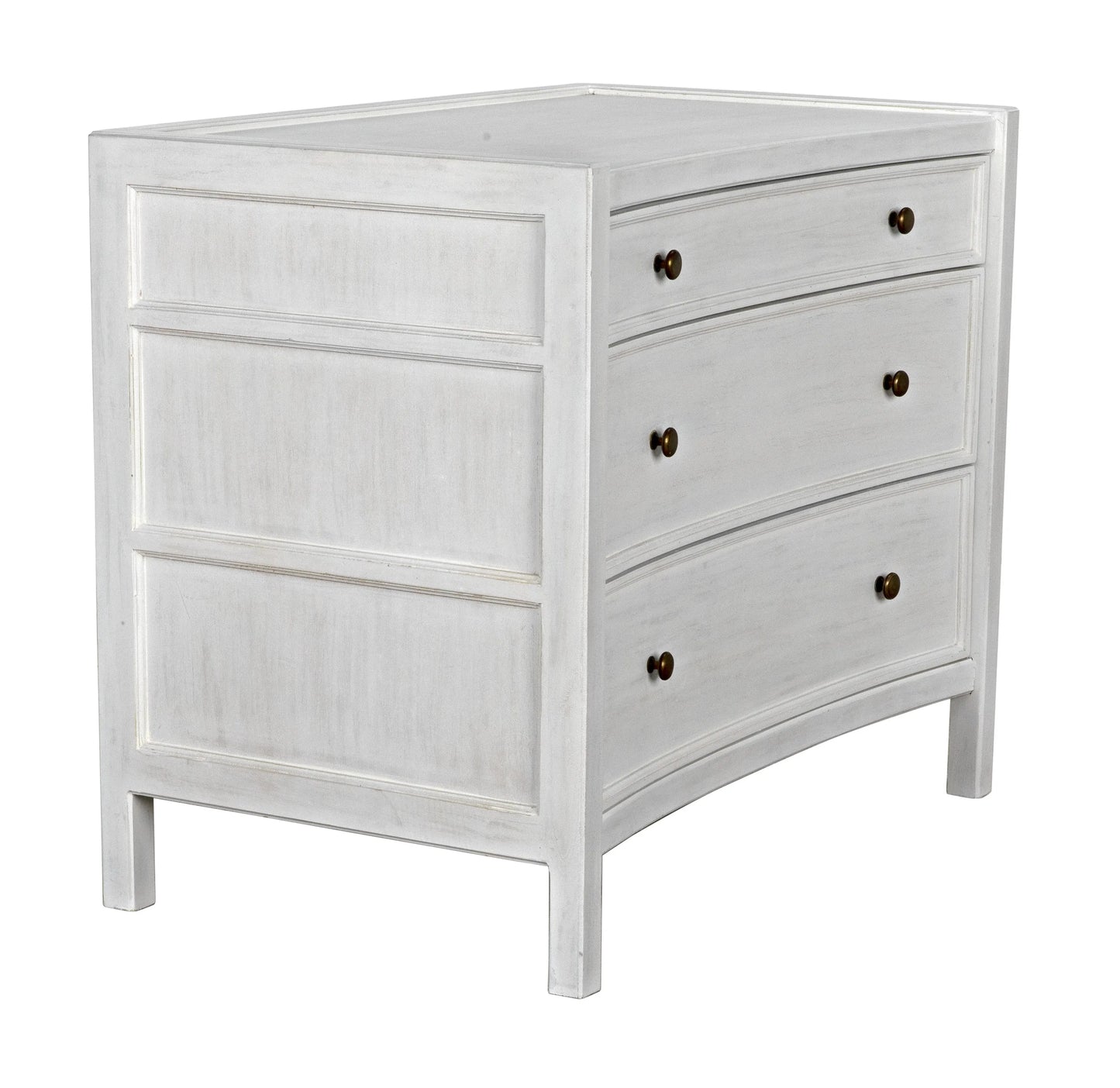 Hampton side table,white wash