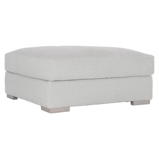 Andie fabric bumper ottoman