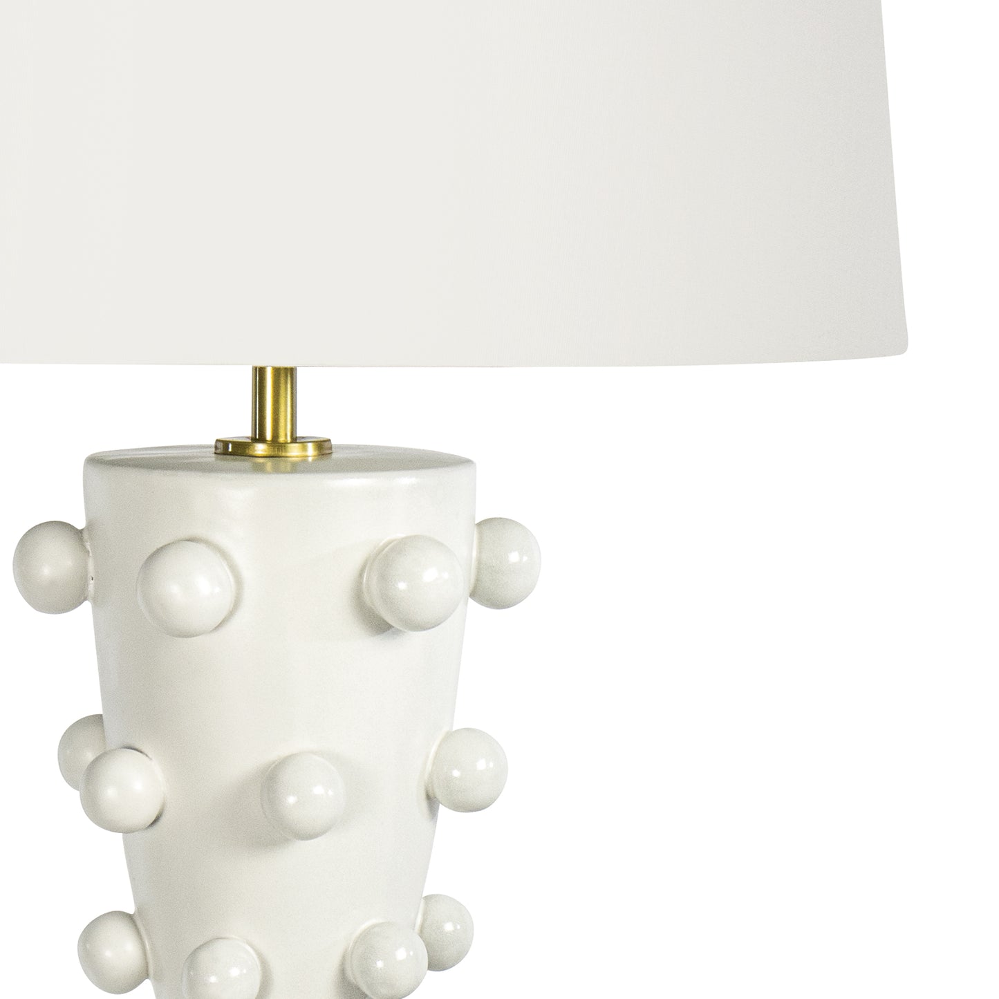 Pom pom ceramic table lamp