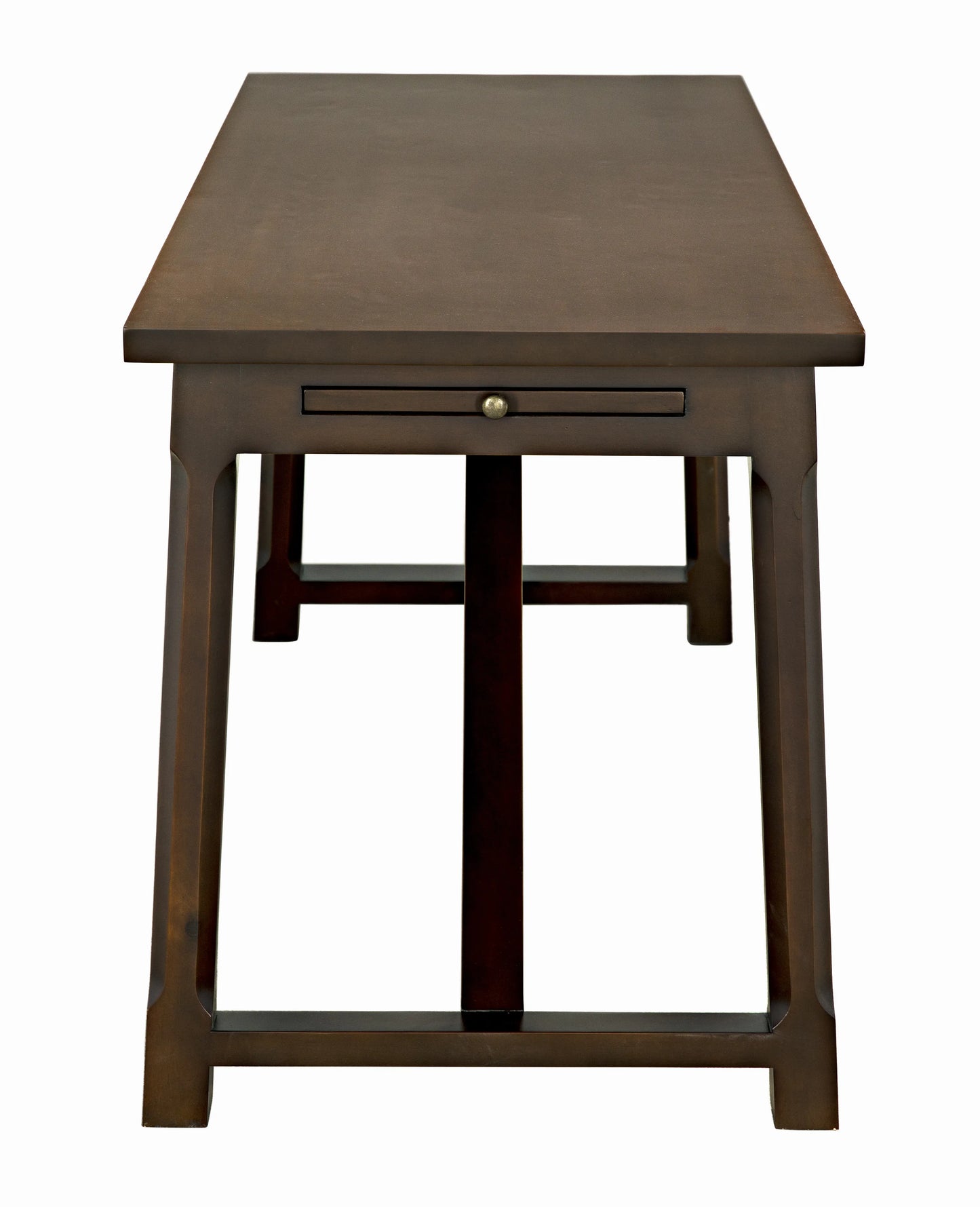 Sutton desk, distressed brown