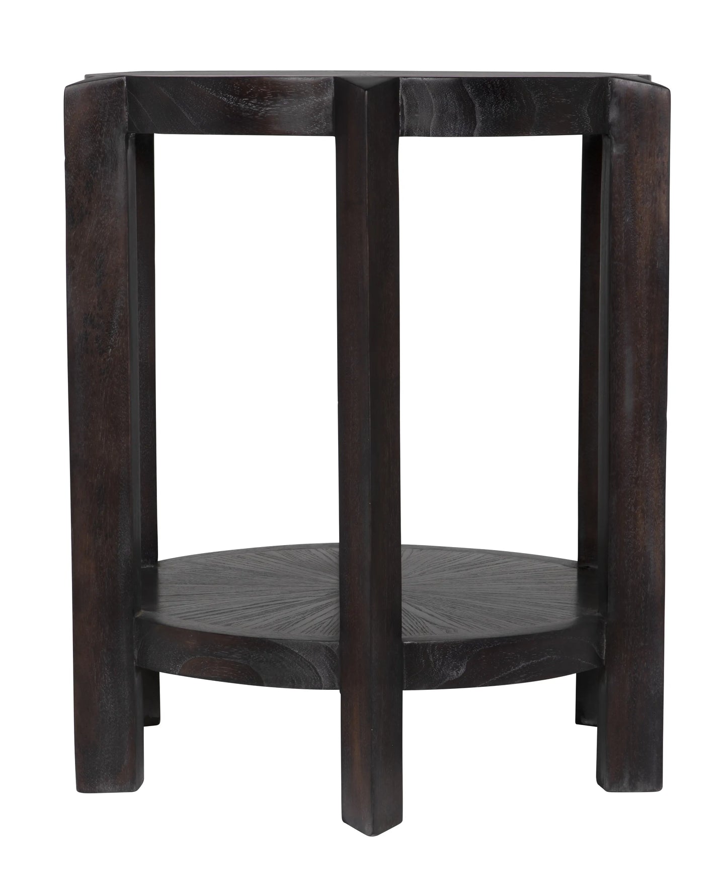 Yuhuda small side table, sombre finish