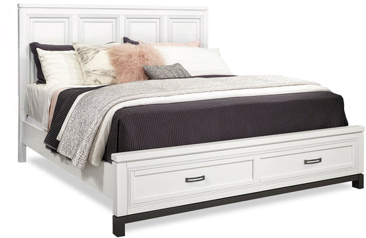 Hyde park king storage bed