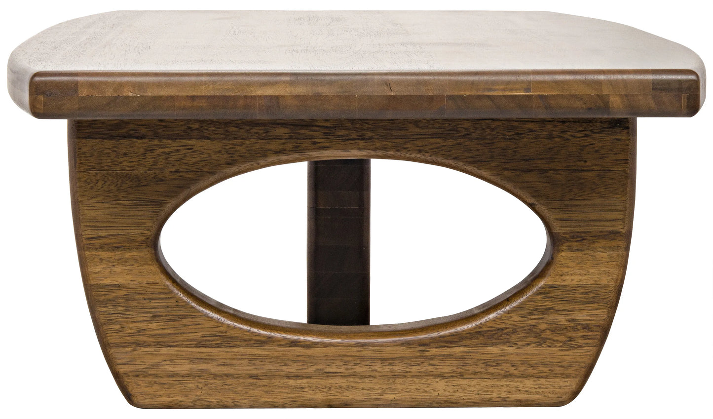 Douglas coffee table, dark walnut