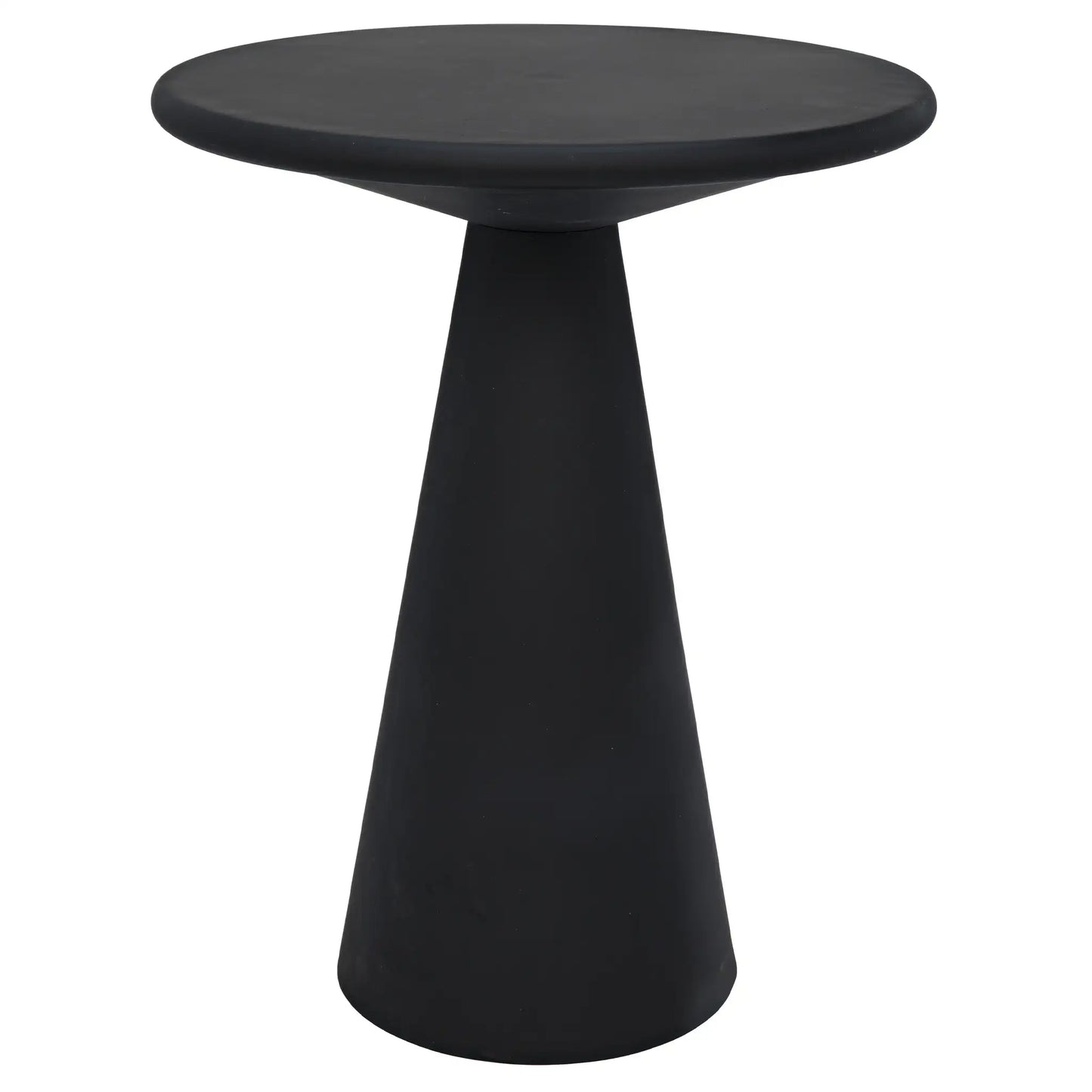 Idiom side table, black steel