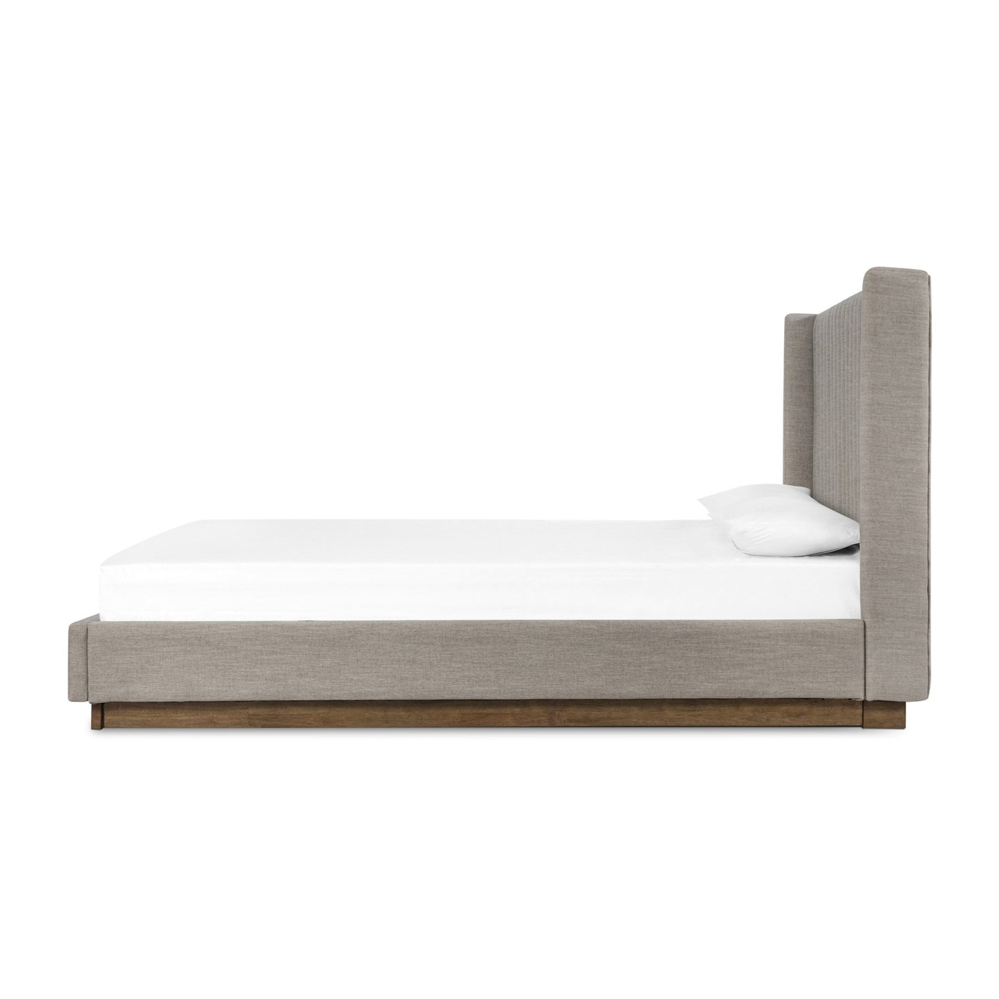 Montgomery bed: savile flannel-weathered sepia-king