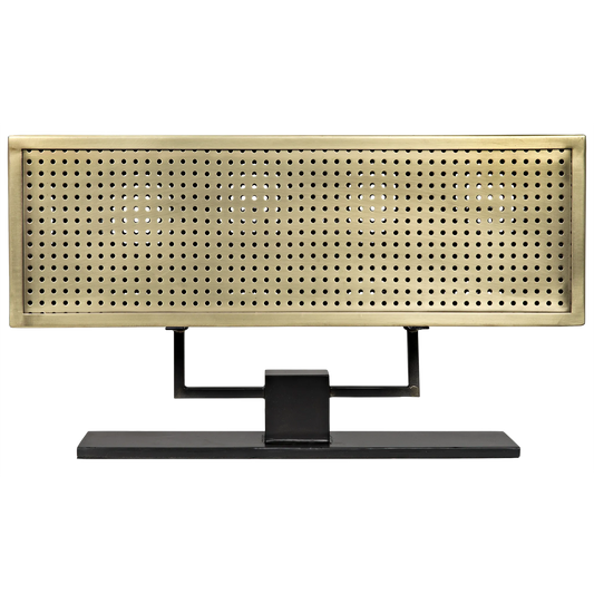 Apollo table lamp, metal with brass finish