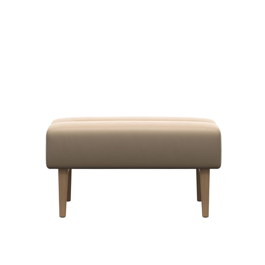 Stressless® stella wood ottoman (l)