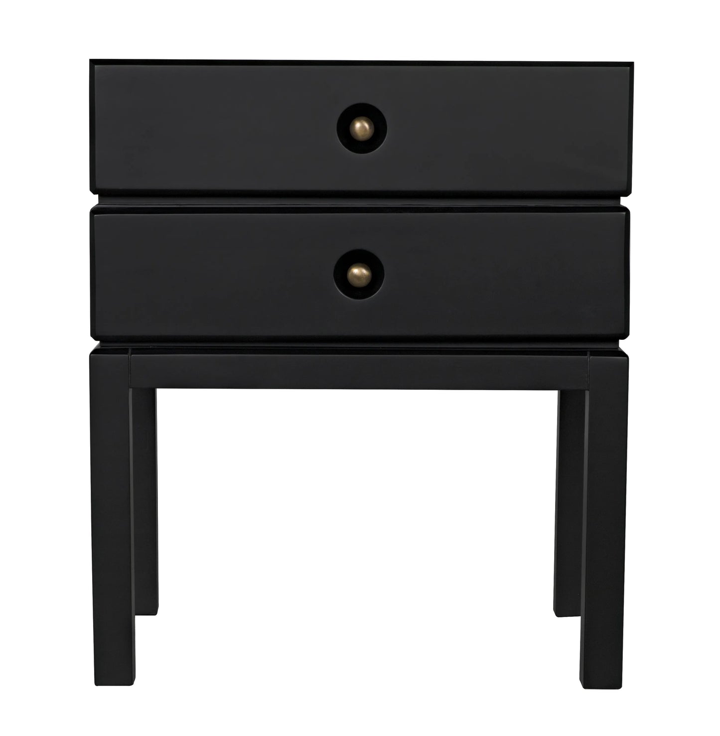 Andras side table, black