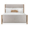 Retreat queen upholstered panel bed