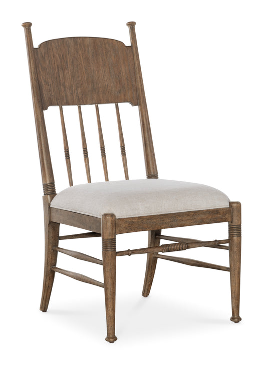 Americana upholstered seat side chair-2 per ctn/price ea