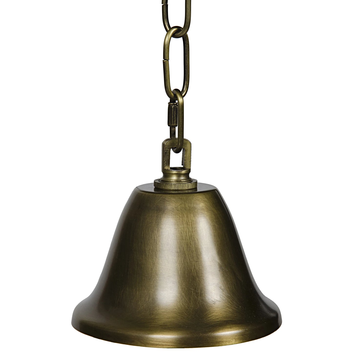 Eleonore pendant, steel with brass finish