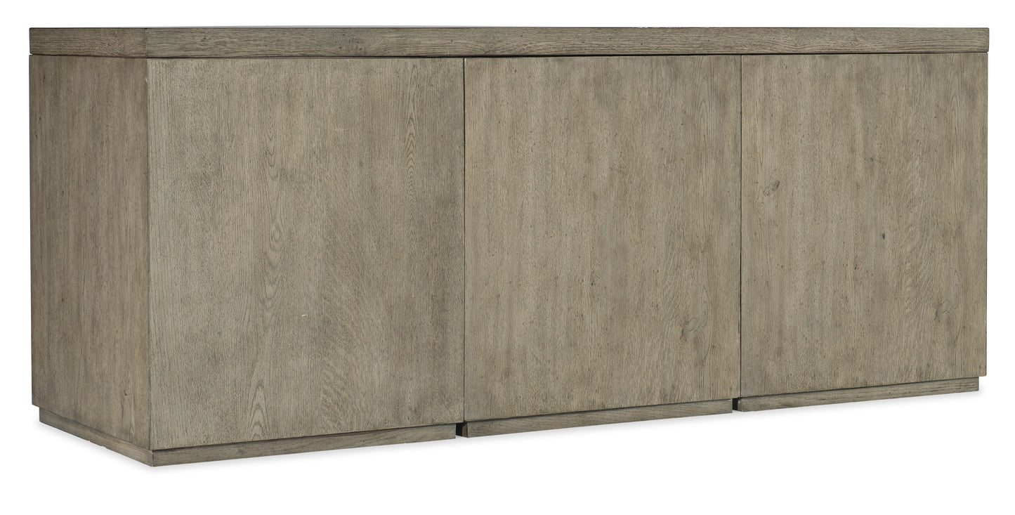 Linville falls 72" credenza with three files