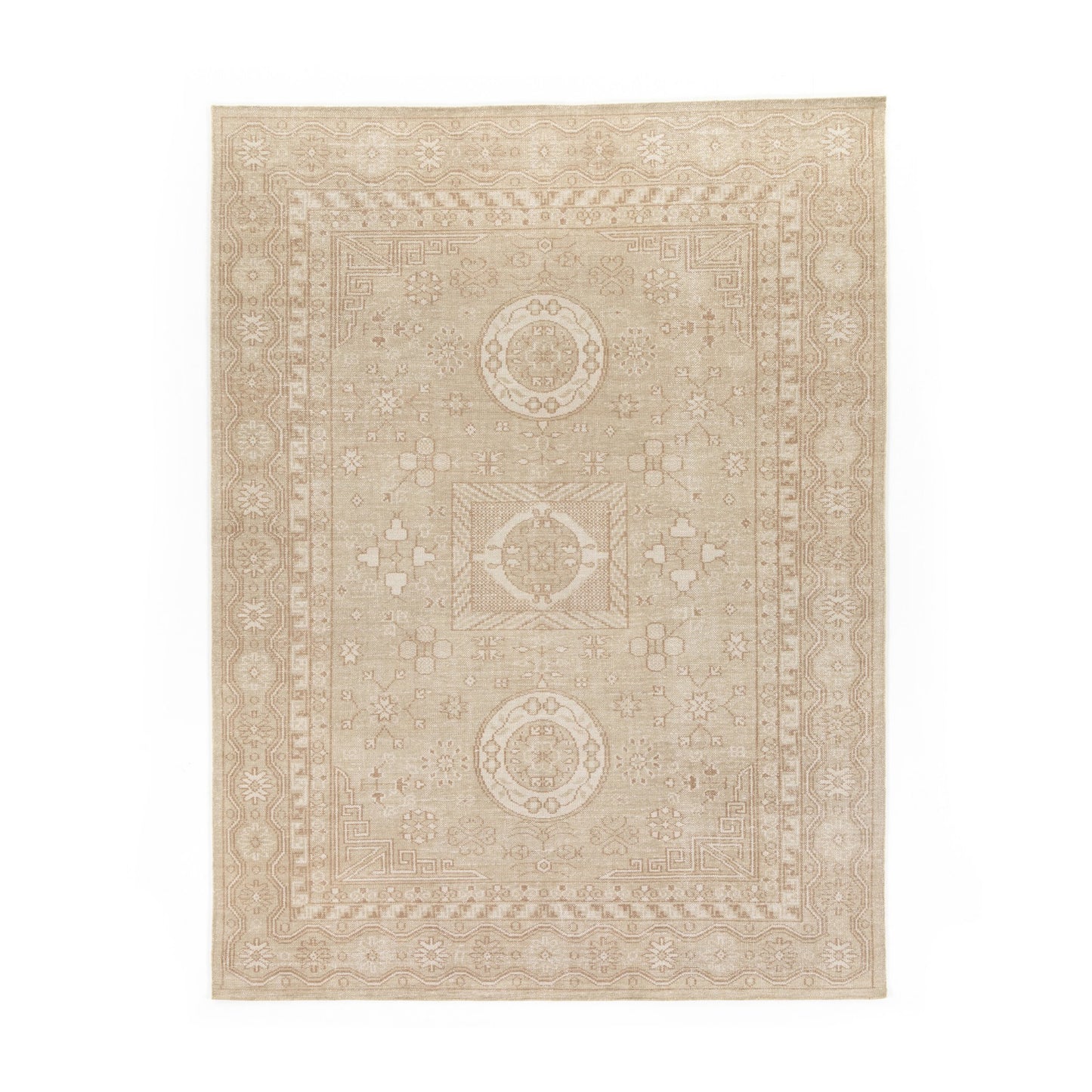 Cortona hand knotted rug-cream-10'x14'