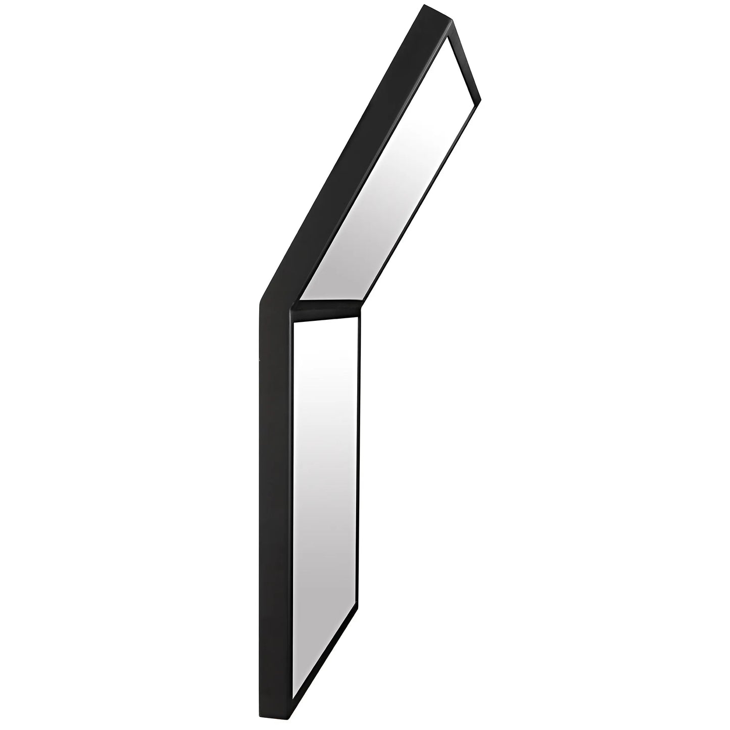 Lazo mirror, black steel