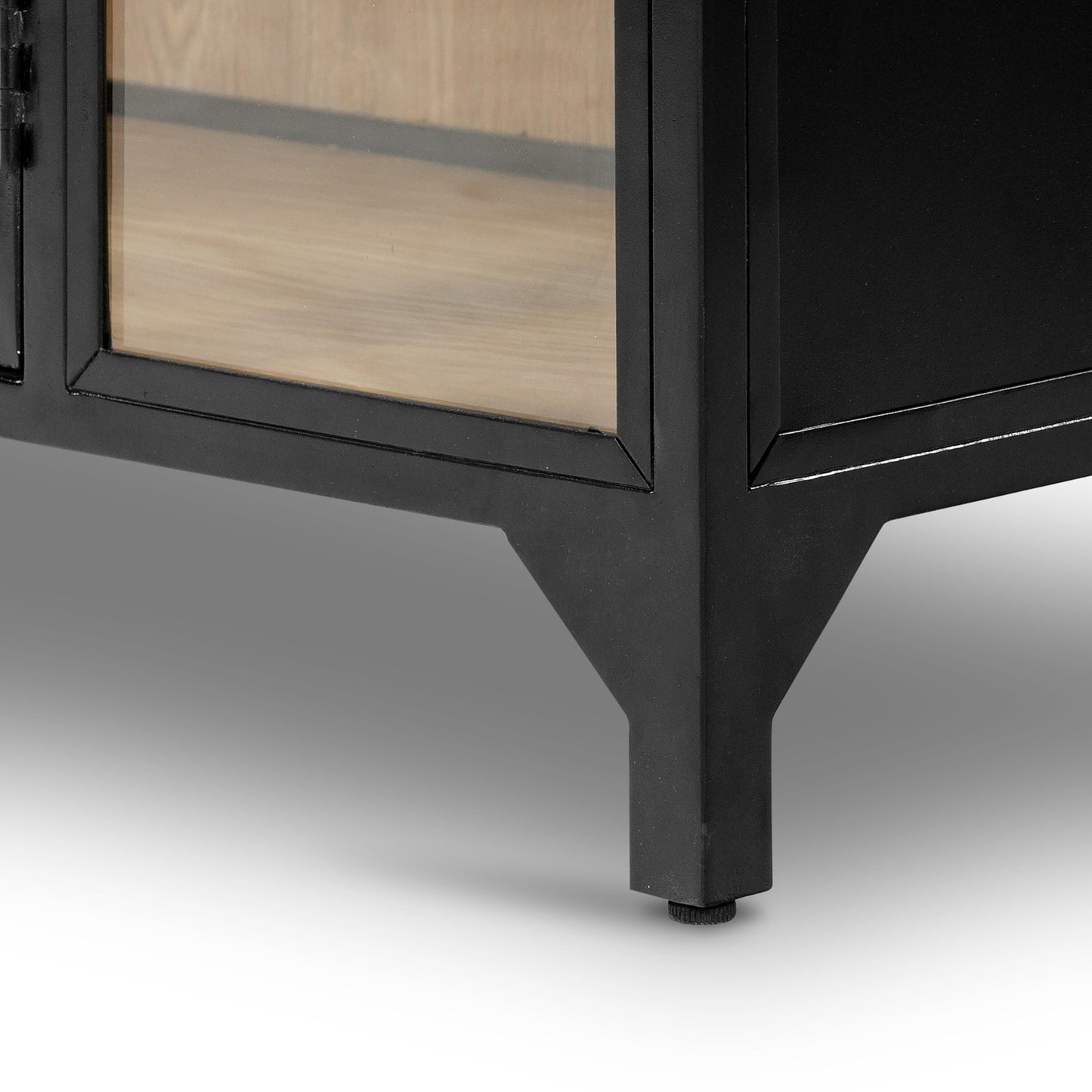 Belmont cabinet oak-black