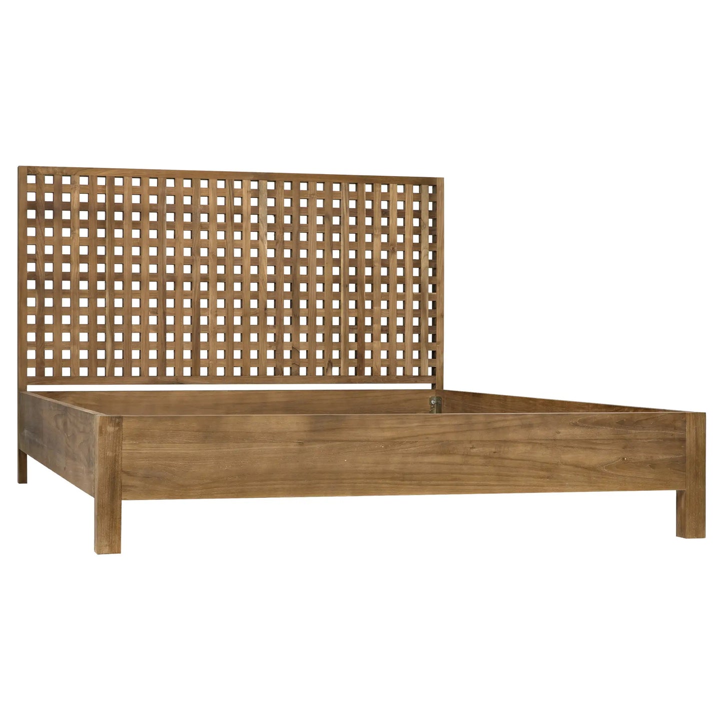 Quinnton bed, queen, teak