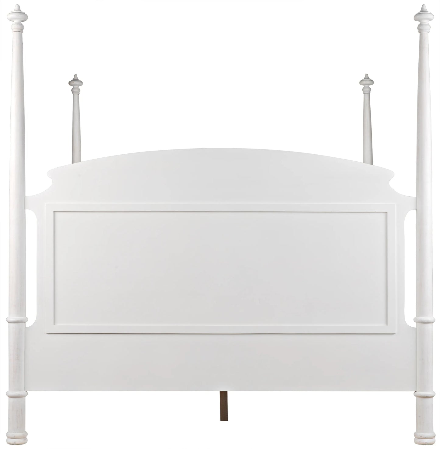 New douglas bed, eastern king, white wash