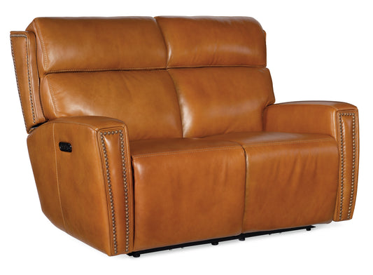 Ruthe zero gravity power recline loveseat with power headrest