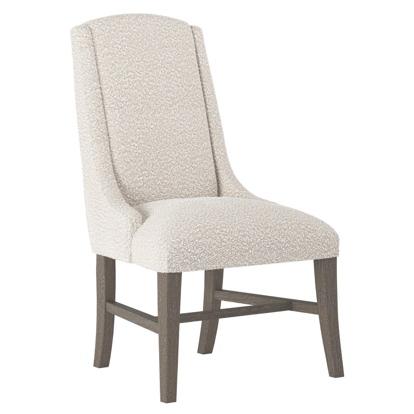 Slope fabric side chair