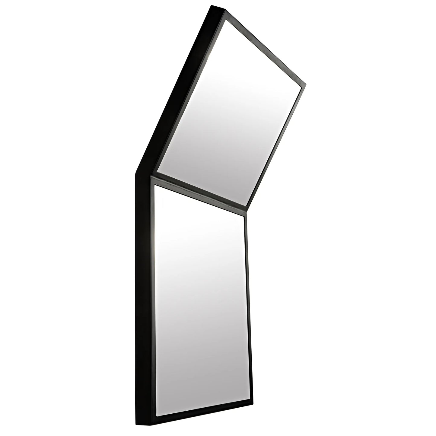 Lazo mirror, black steel