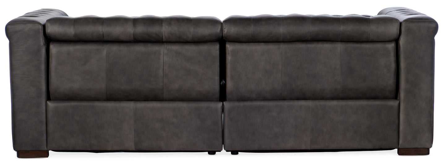 Savion 1.5 laf-raf 2 over 2 sofa w/pwr recline pwr headrest