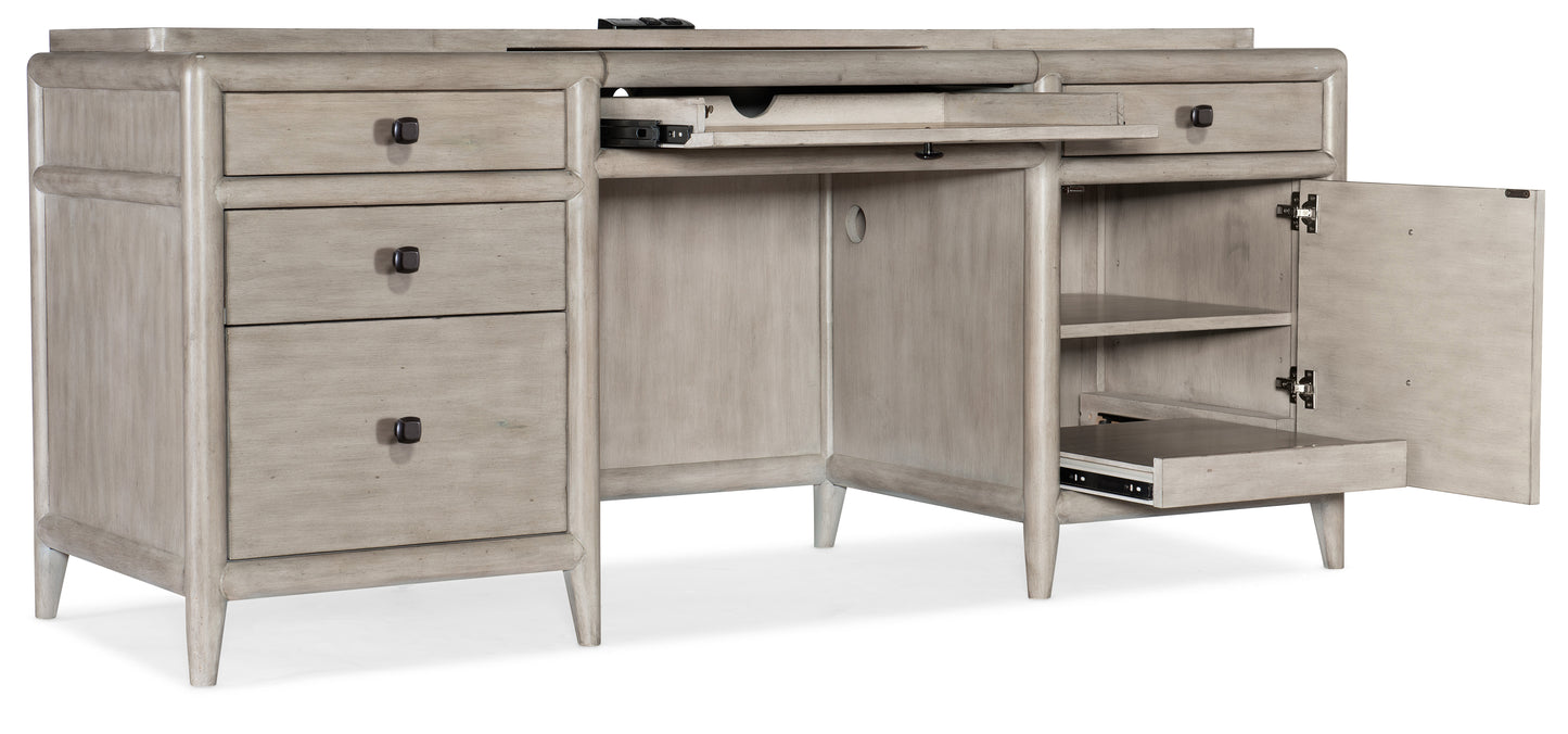 Burnham computer credenza