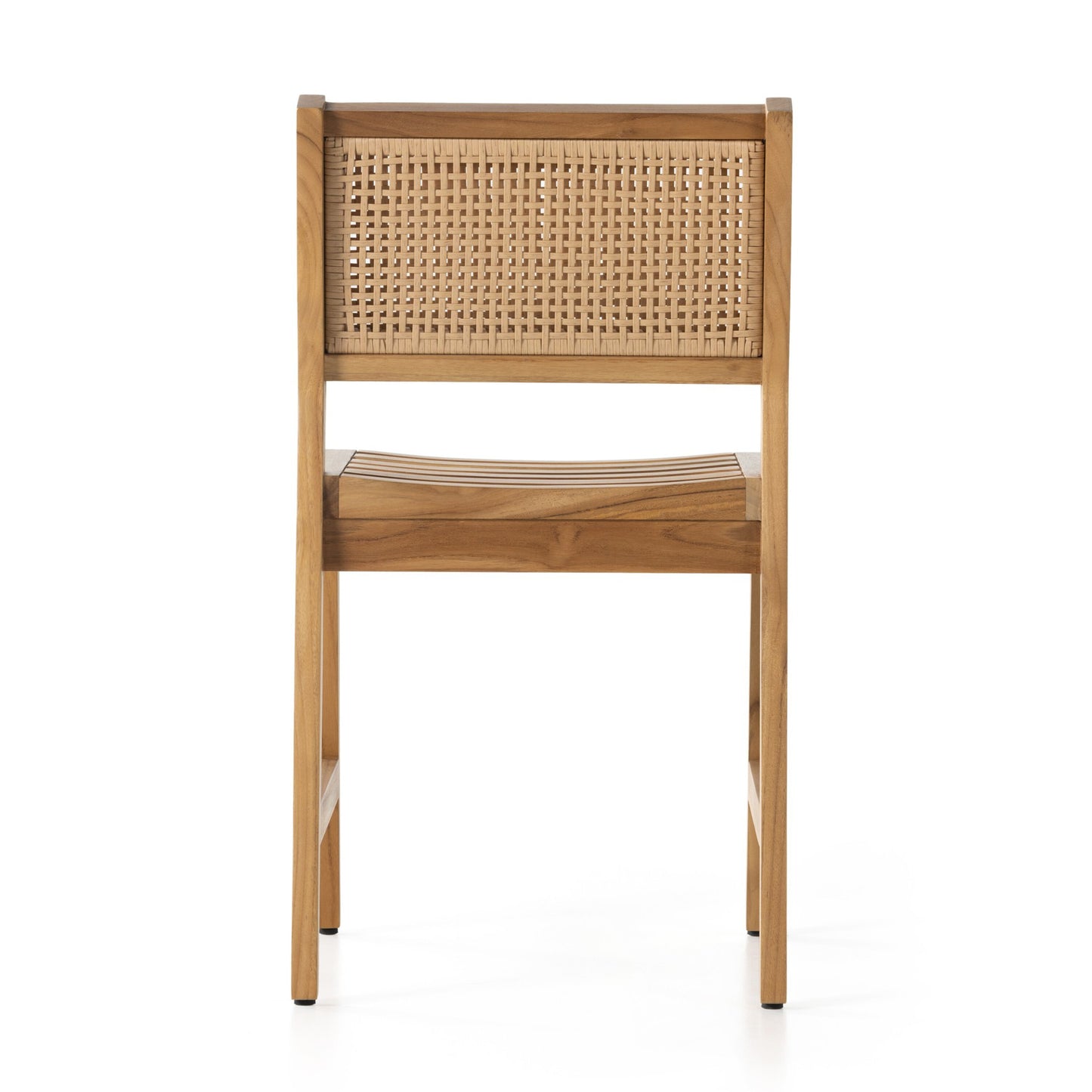 Merit outdoor dining chair-natural teak