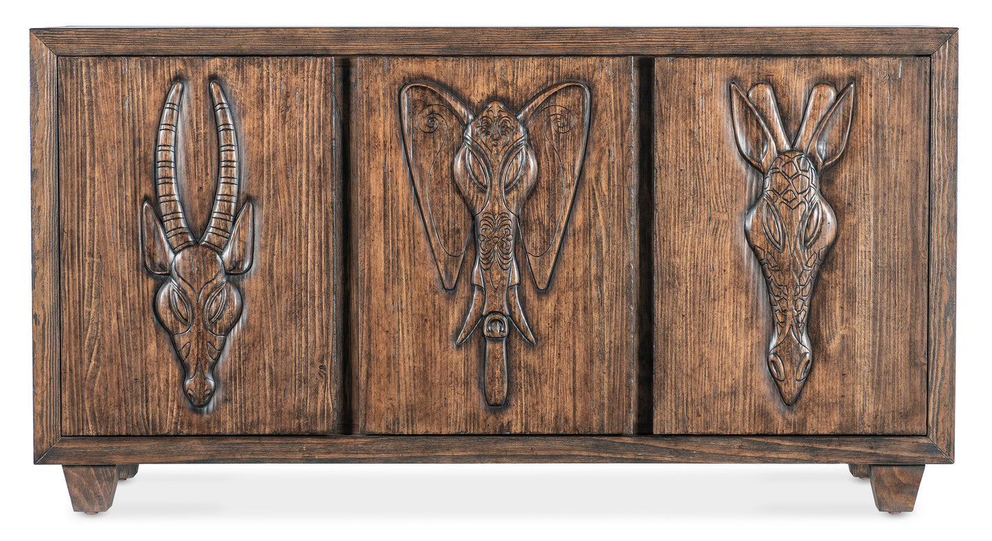 Commerce & market safari credenza