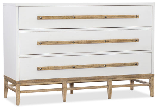 Urban elevation three-drawer bachelors chest