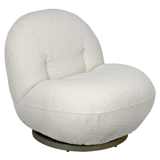 Artemis chair, boucle fabric