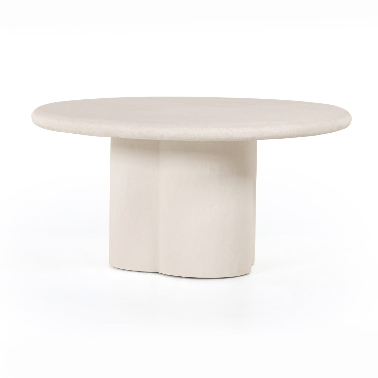 Grano dining table-plaster molded concte