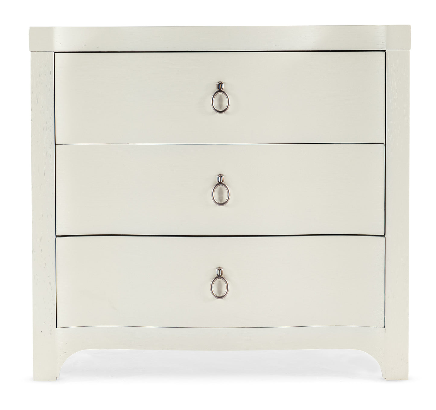 Serenity antigua three drawer nightstand