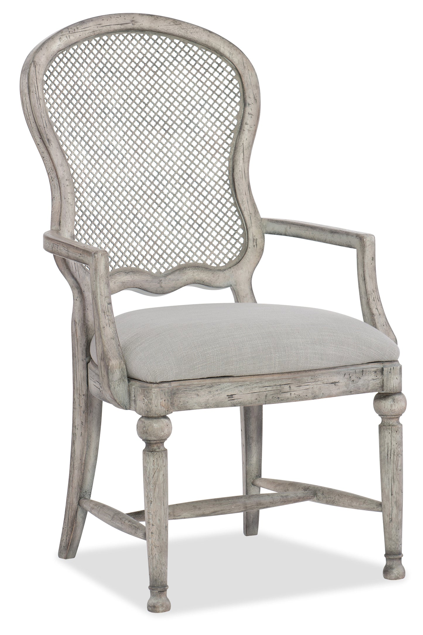 Boheme gaston metal back arm chair - 2 per carton/price ea