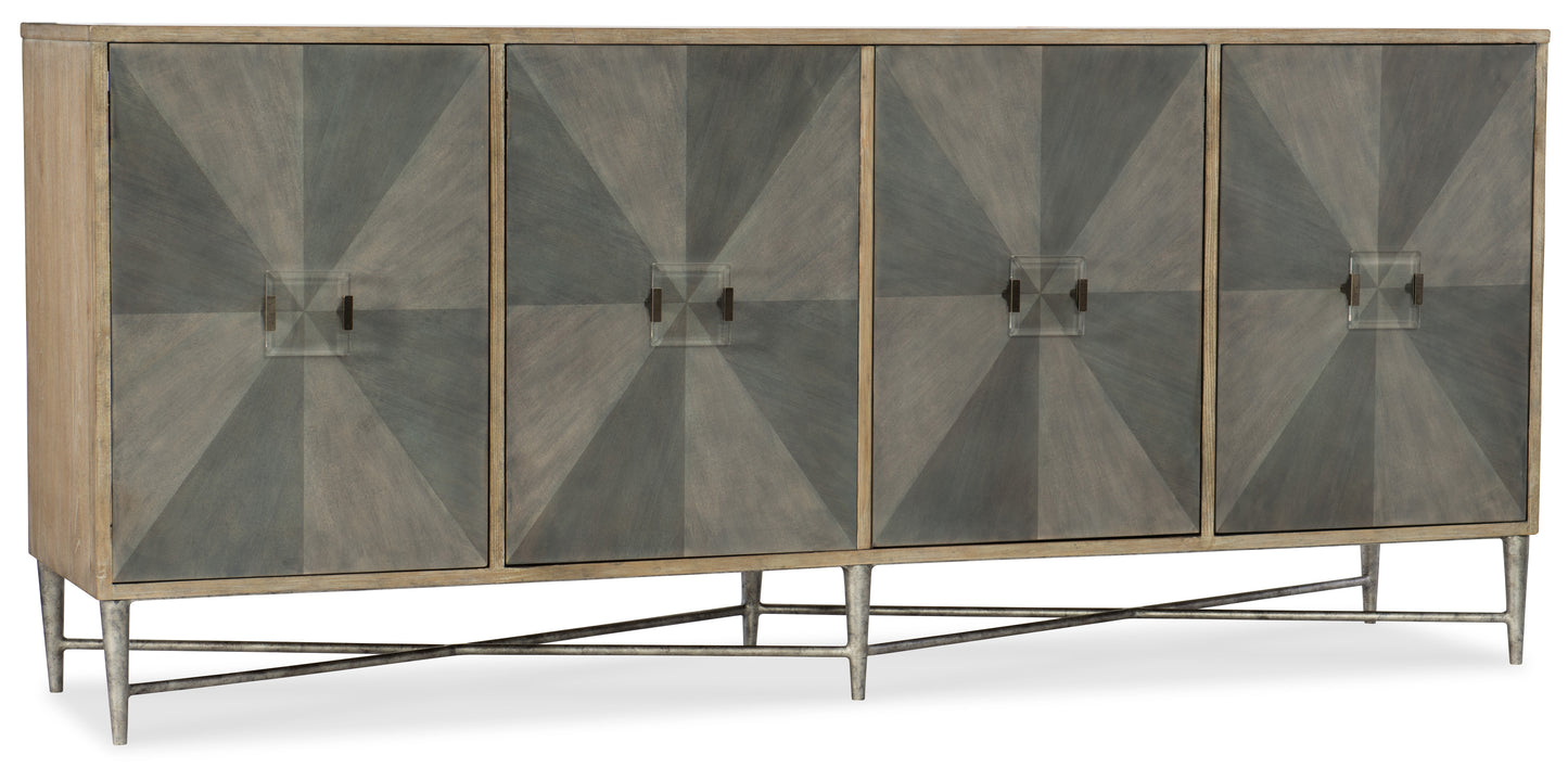 Melange zola four-door credenza