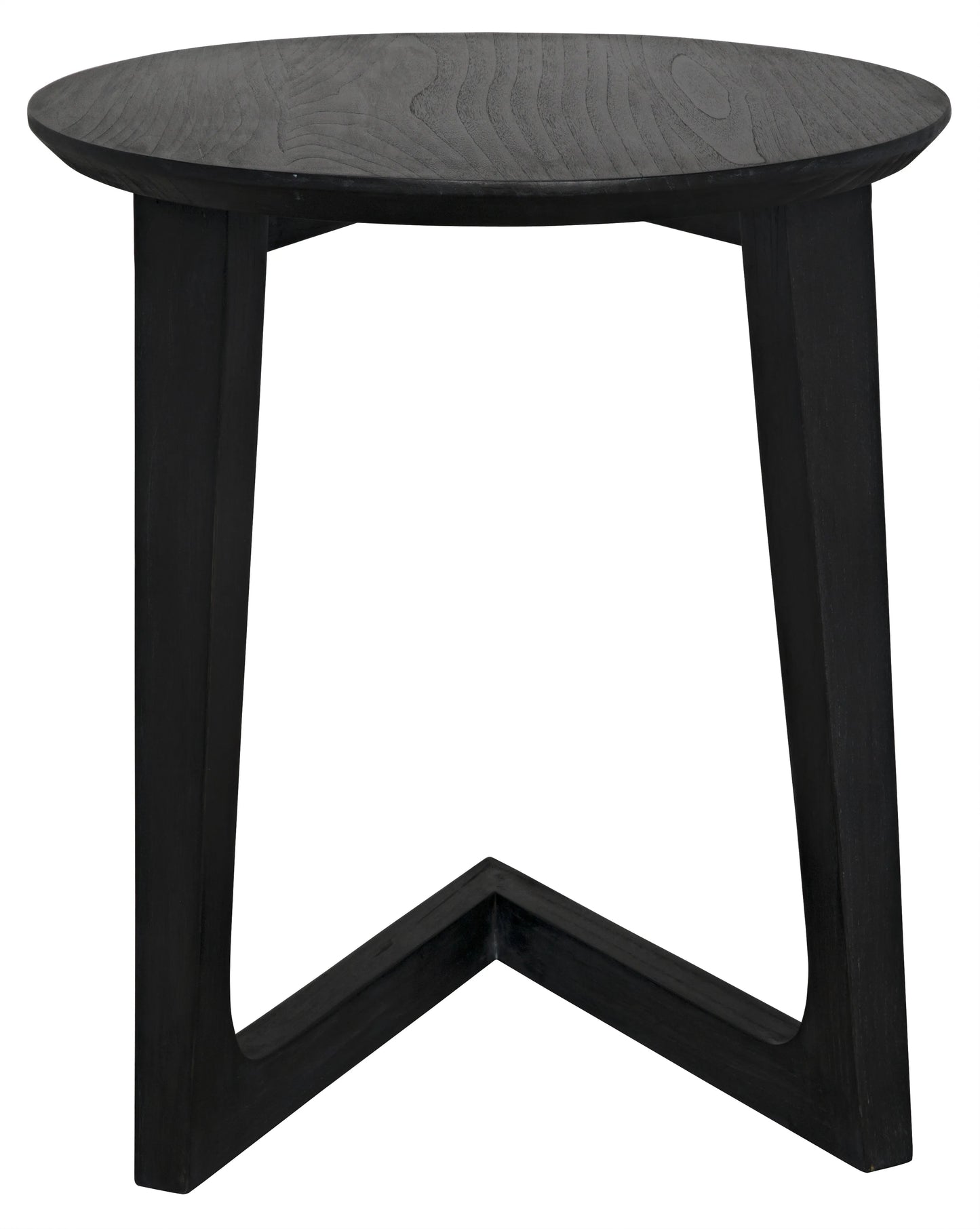 Cantilever table, charcoal black