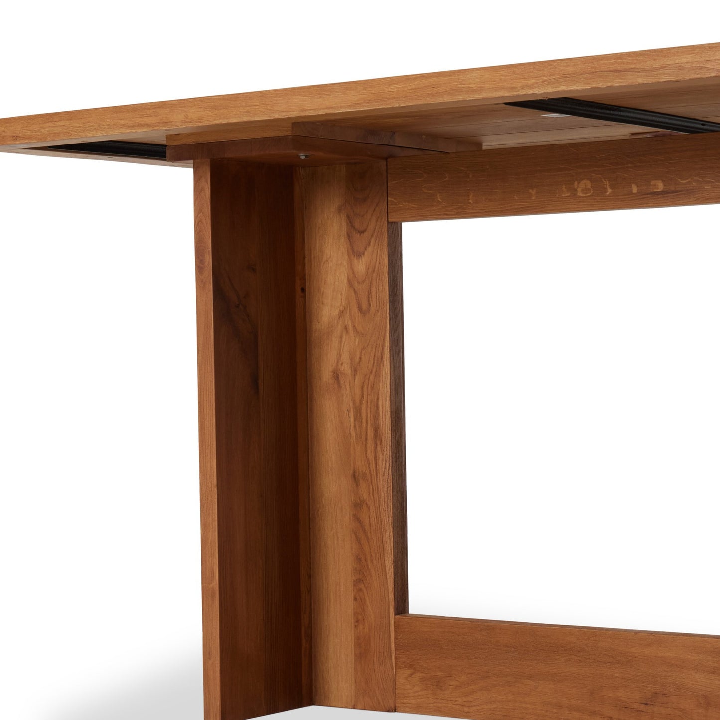 Erie bar table: dark smoked oak-bar