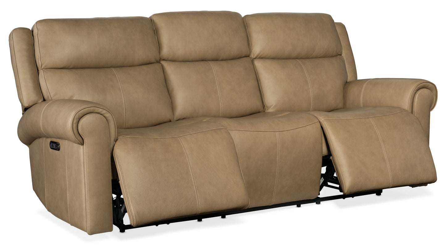 Oberon zero gravity power sofa with power headrest