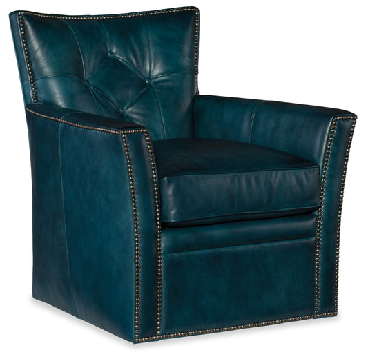 Conner swivel club chair