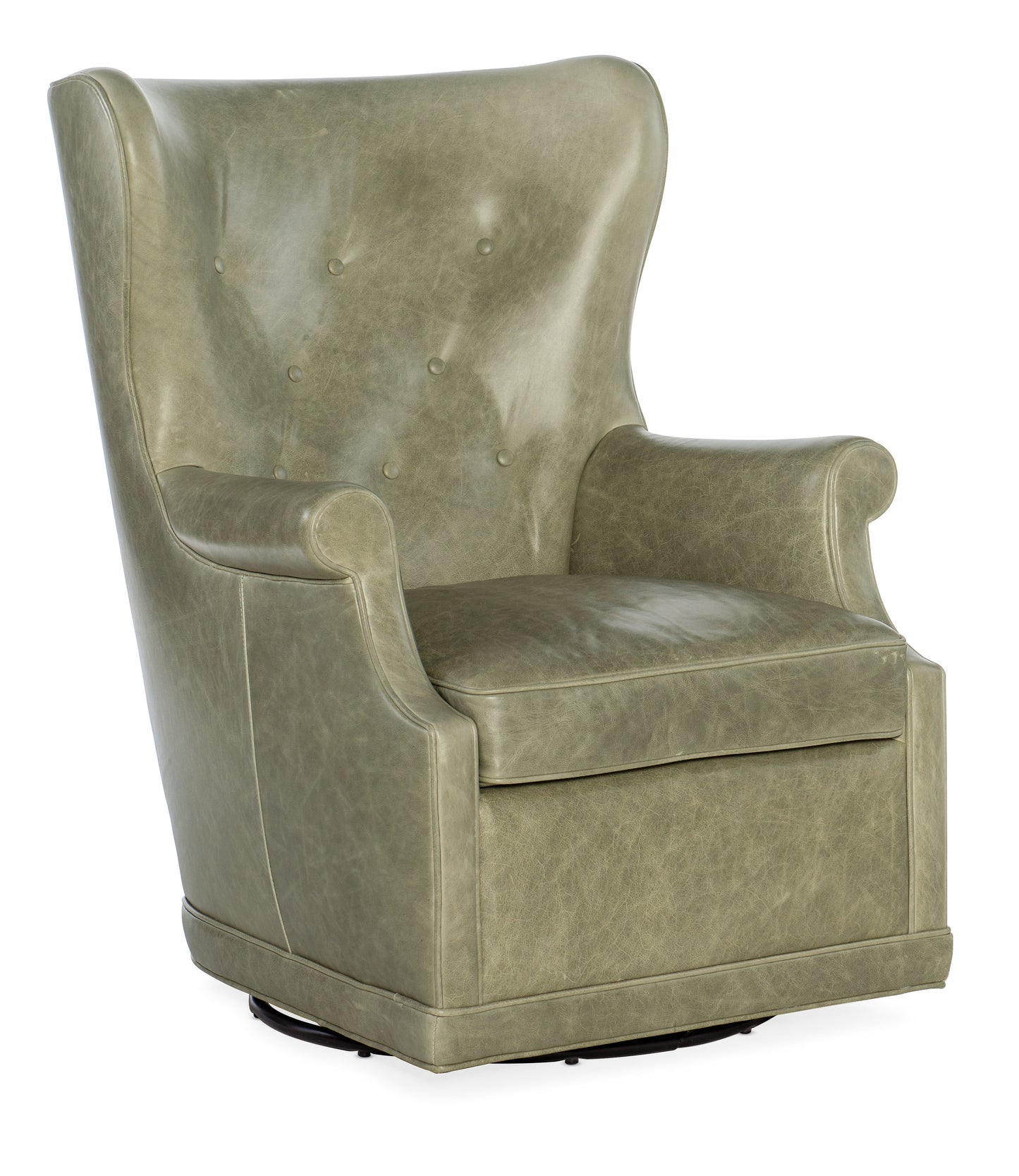 Mai wing swivel club chair