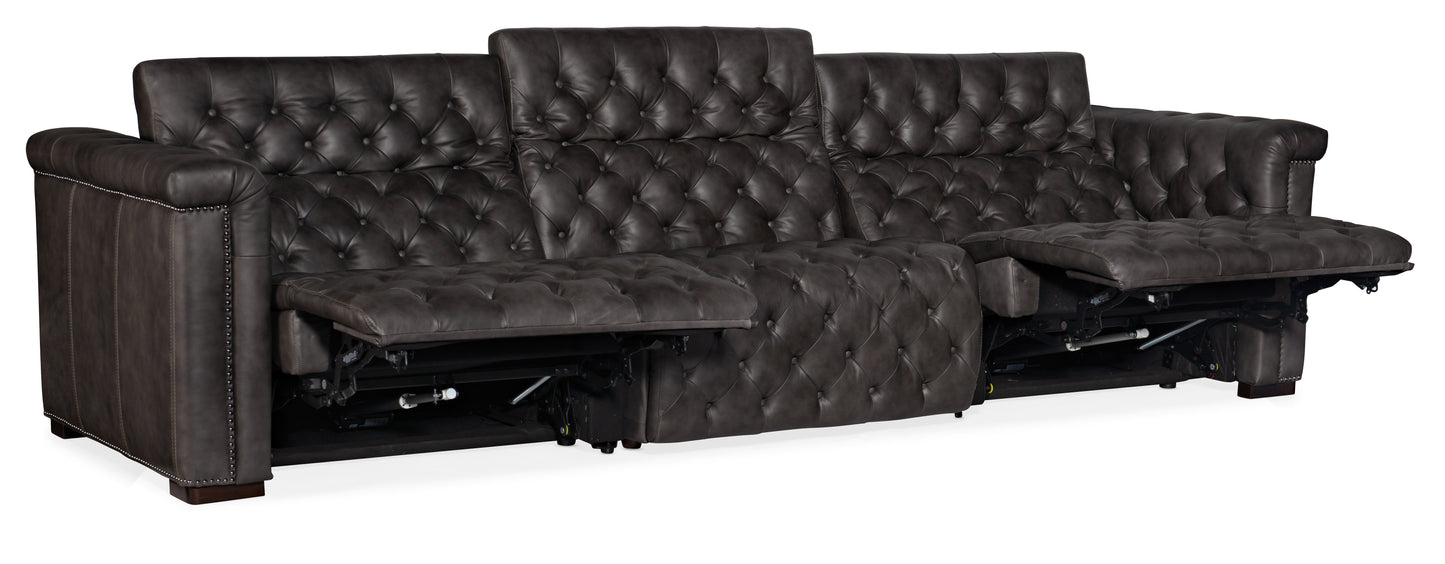 Savion grandier sofa w/pwr recline pwr headrest