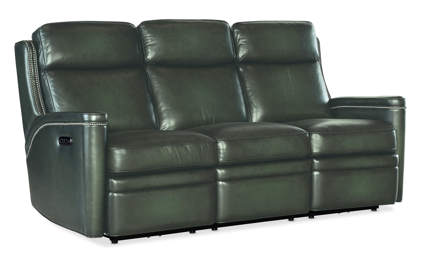 Hamilton power sofa w/power headrest