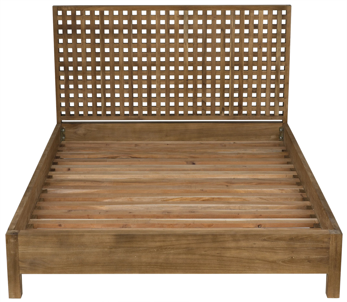 Quinnton bed, queen, teak