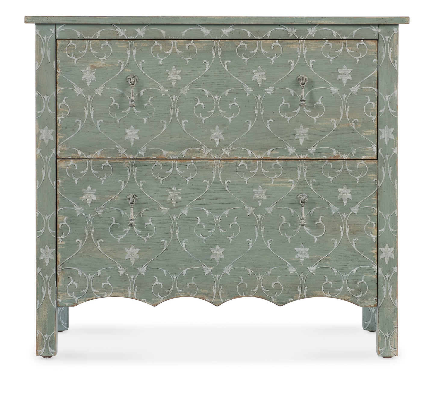 Americana two-drawer accent chest