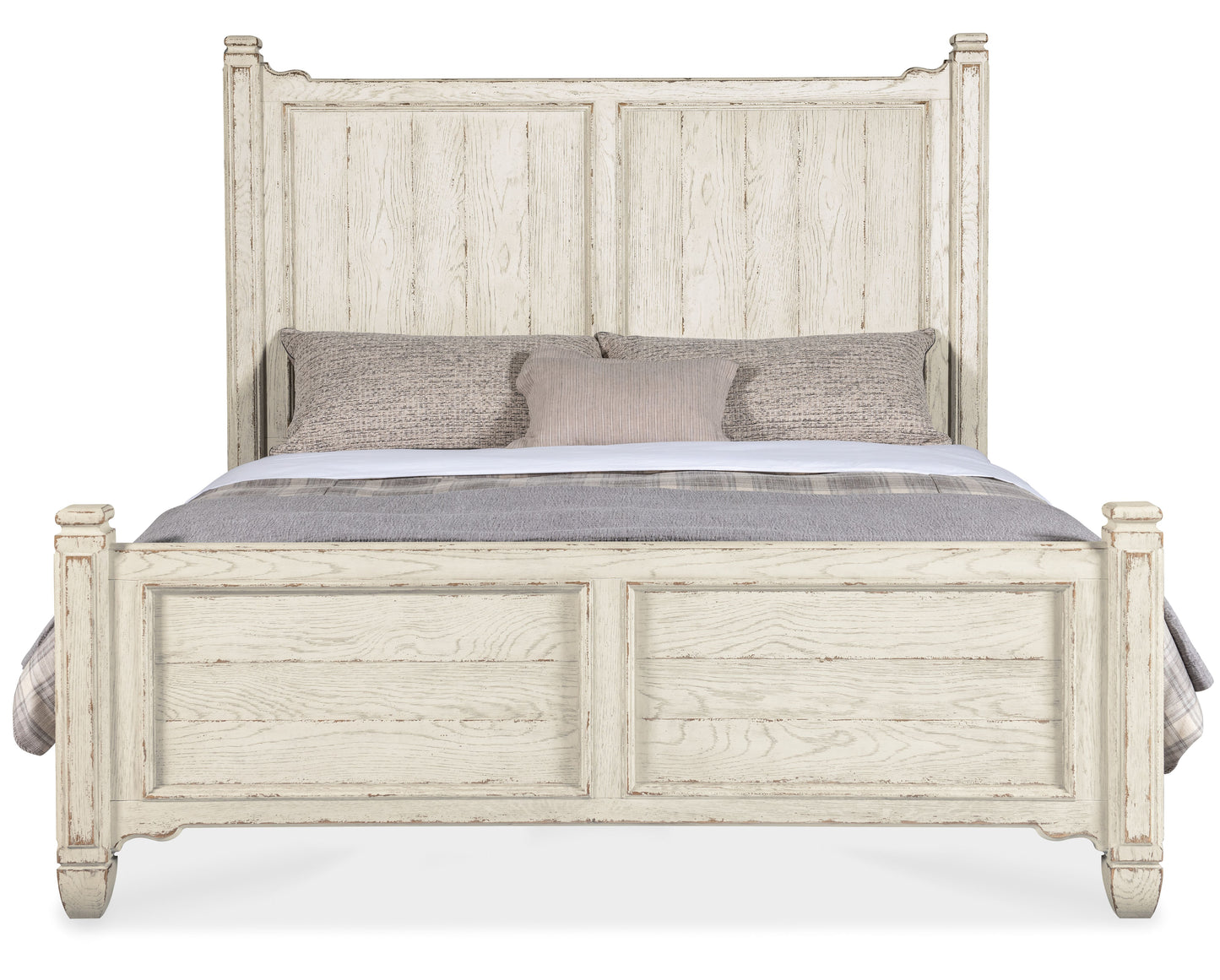 Americana queen panel bed