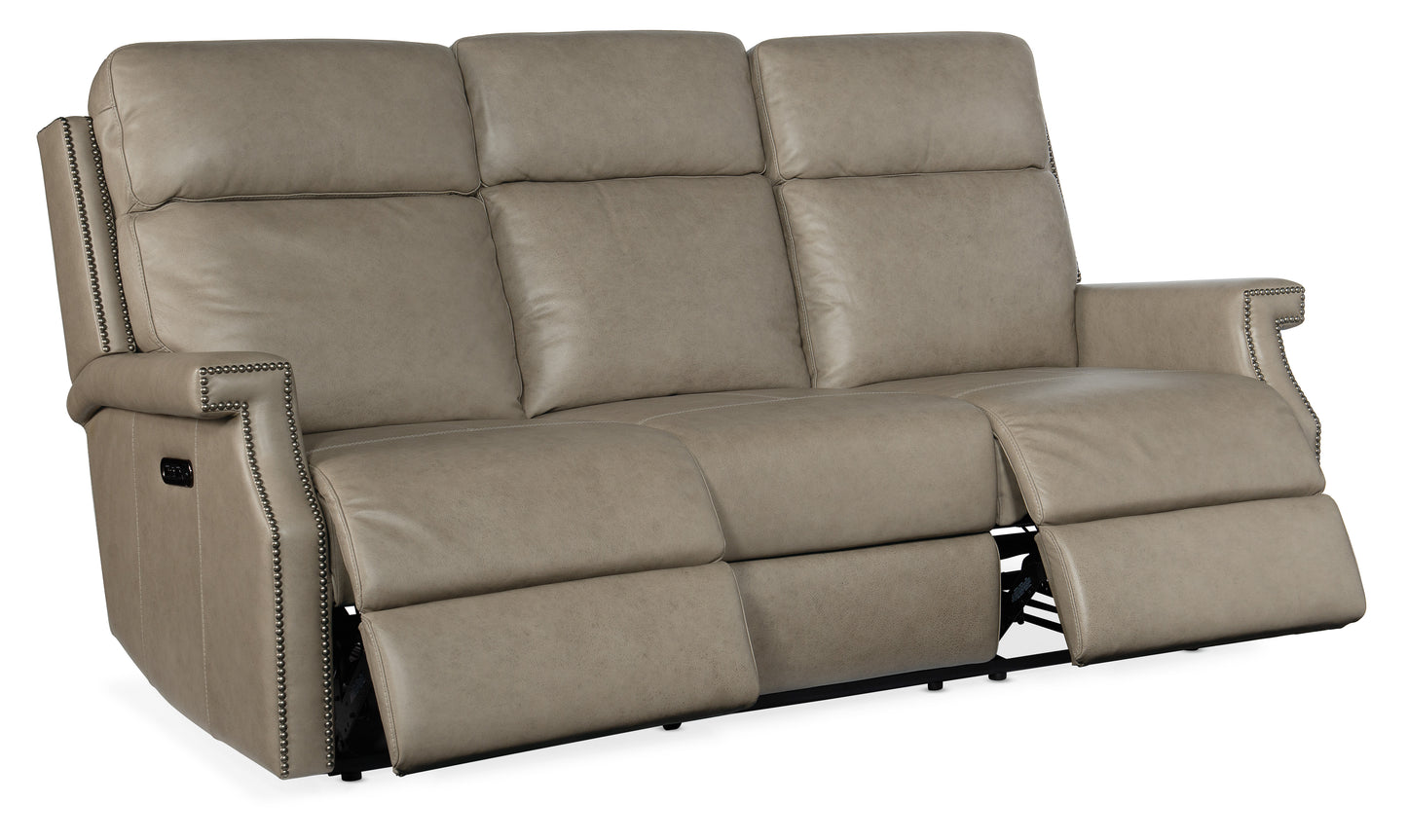 Vaughn zero gravity sofa with power headrest