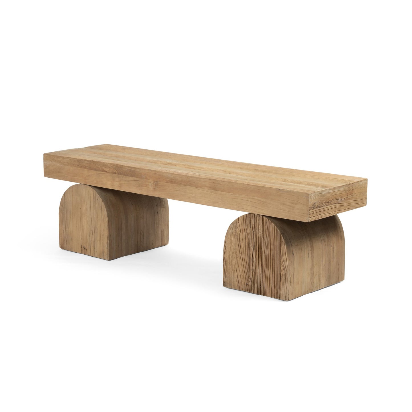 Keane bench-natural elm