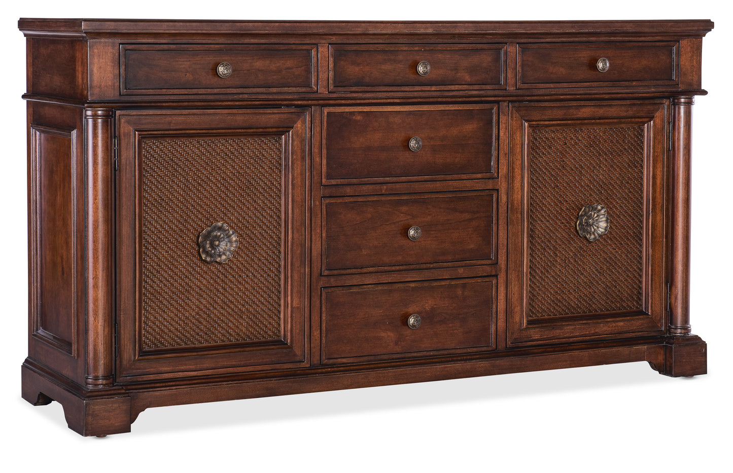 Charleston two door-six drawer buffet