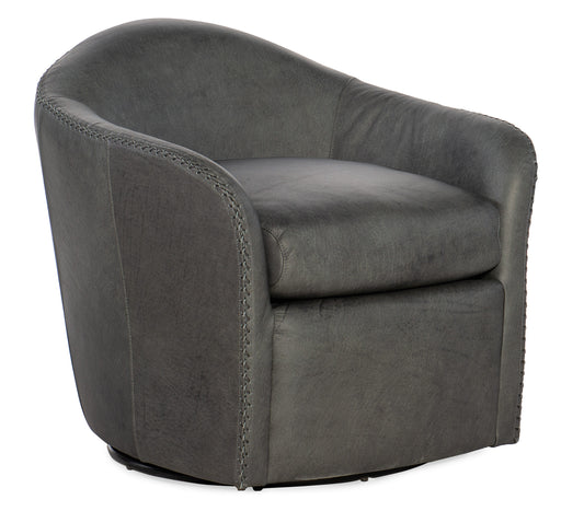 Roper swivel club chair